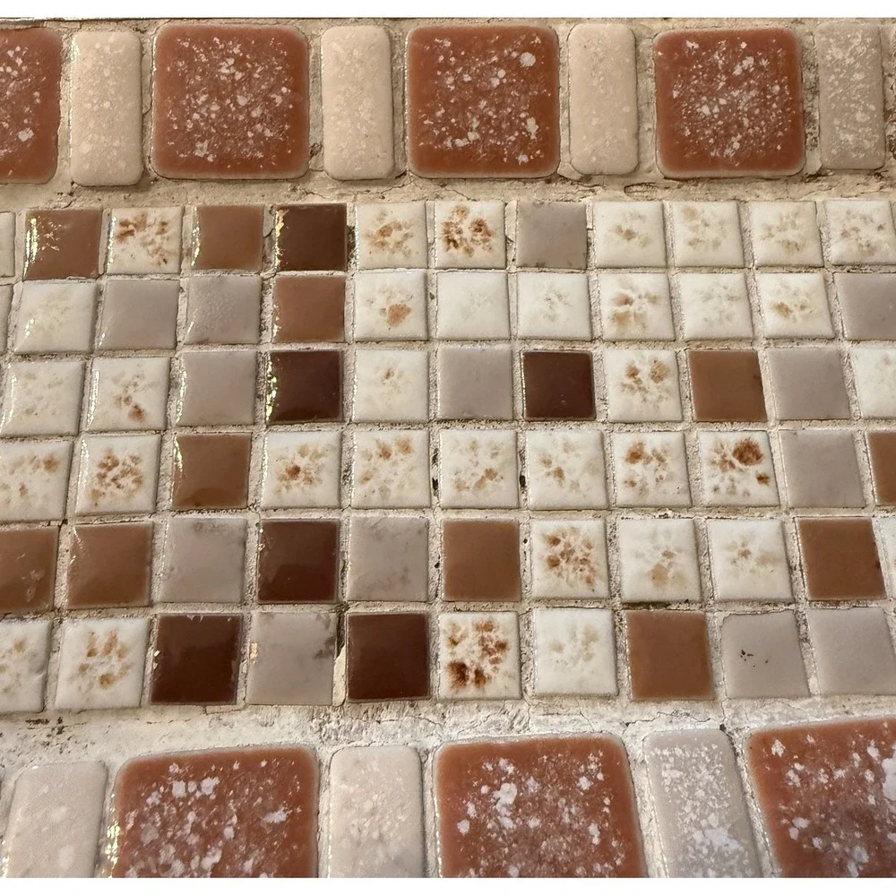 Vintage Mid Century Mosaic Tile Vanity Tray Orthodox Jewish Home 9x5
